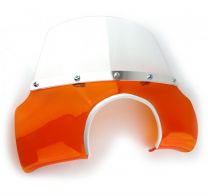 Lambretta Flyscreen - Transparent Orange Mod - Li Series