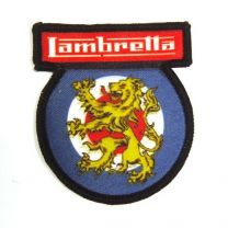 Lambretta Mod Target Lion - Sew on Patch