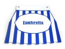 Lambretta Mudflap - Blue Striped