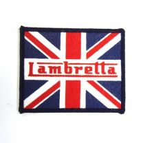 Lambretta Union Jack Sew on Badge