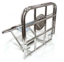 Rear Folding Carrier And Spare Wheel Carrier - Chrome