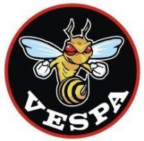 Vespa Wasp Sew on Badge